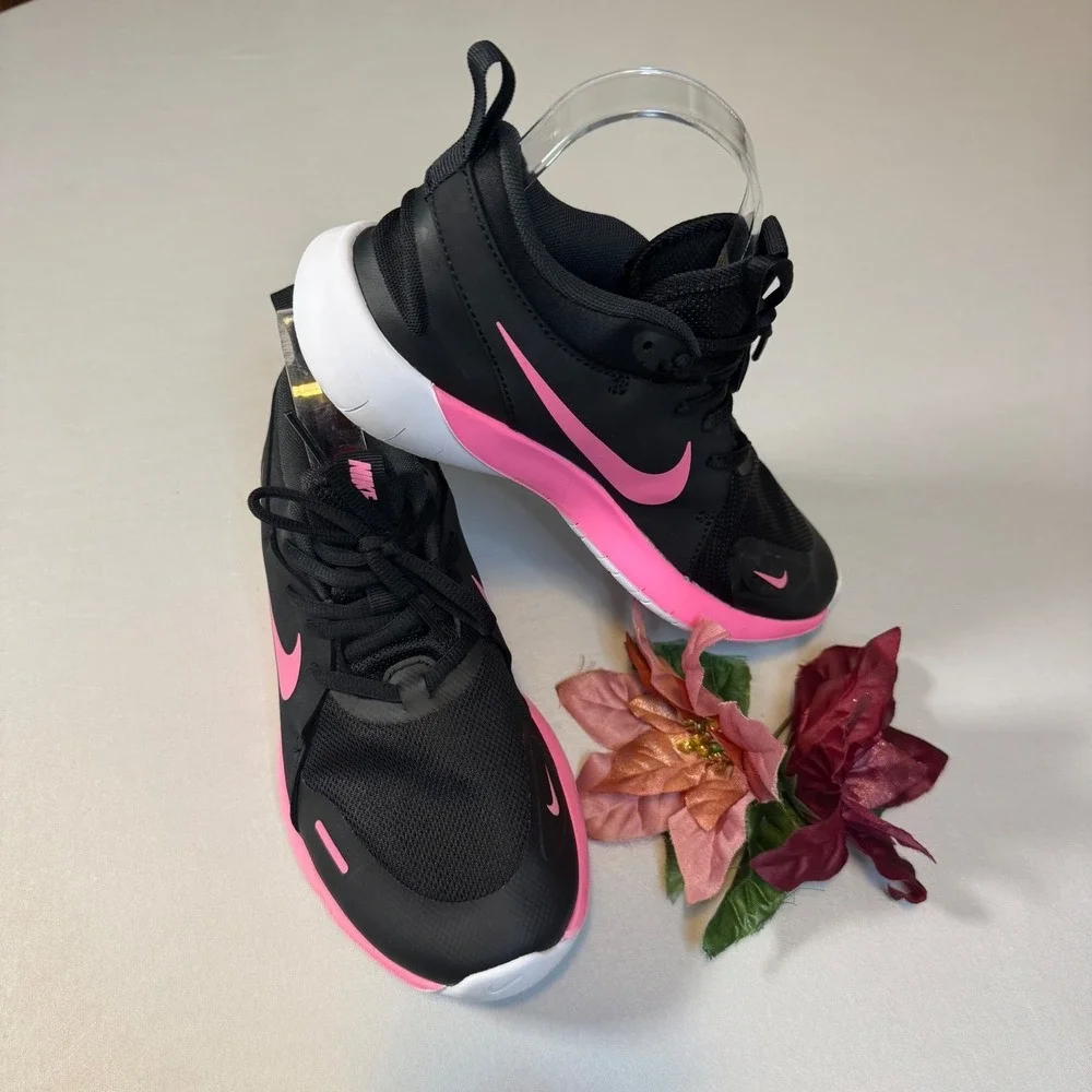 Nike Flex Contact 4 Womens 7.0 or Youth 5.5 Running Shoes Athletic Sneakers Gym